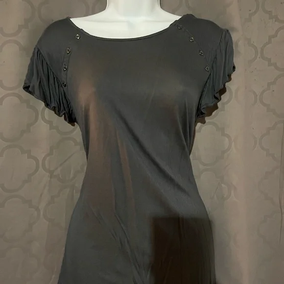 The loft curve flutter sleeve blouse - Picture 2 of 4